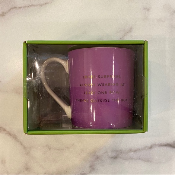 KATE SPADE THOUGHTFUL The Things We Love Mugs - Picture 7 of 10